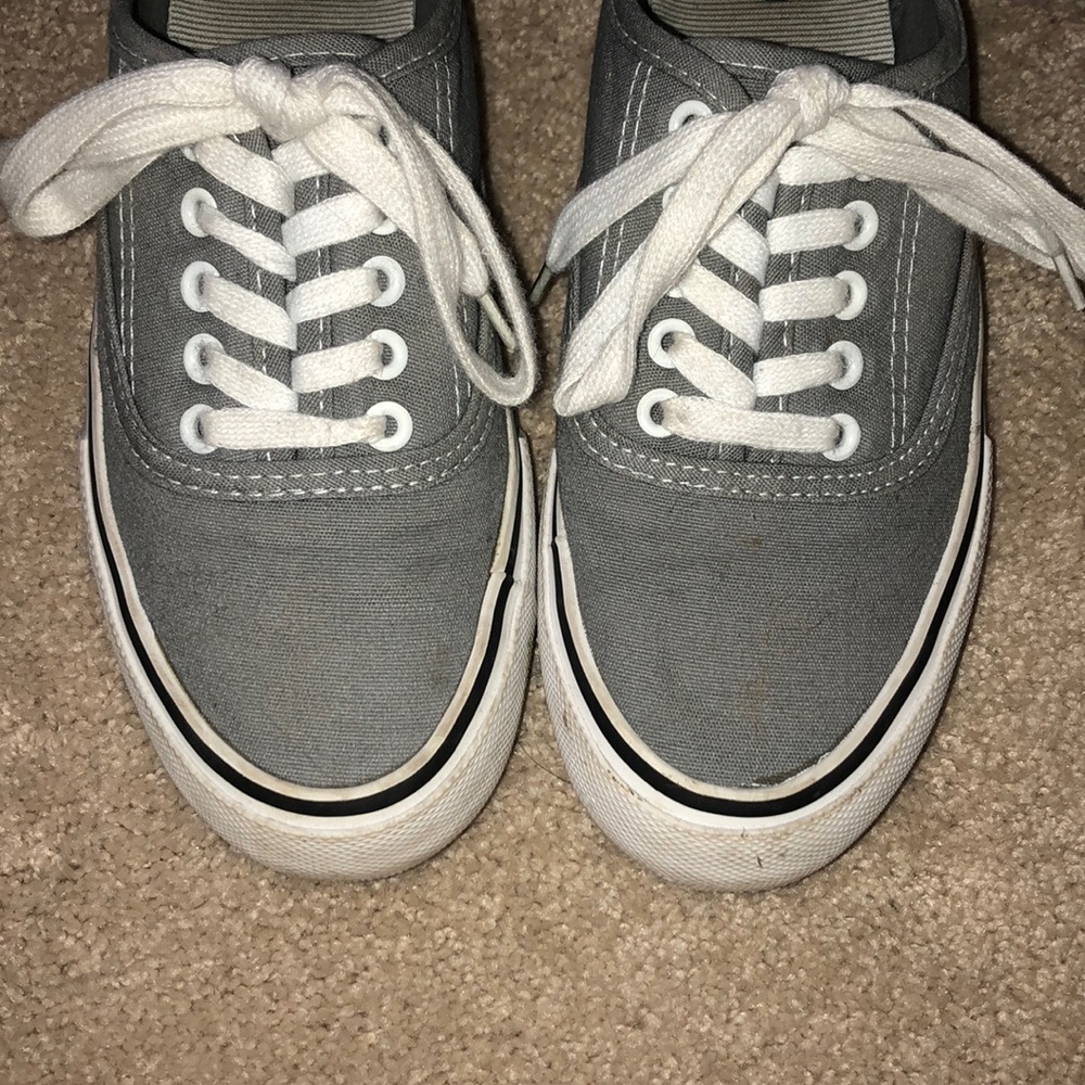 WORN ONCE Grey Sneakers !!!